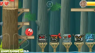 Red Ball 4 All mini Bosses Level 25