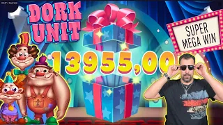 Dork Unit Hacksaw Slot Oyununu patlattik.! #Dorkunit #slots #bigwin #max