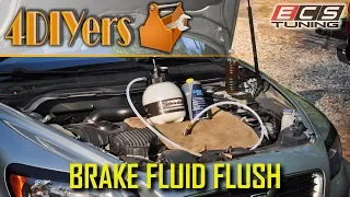 How to Flush Brake Fluid Using a Pressure Bleeder