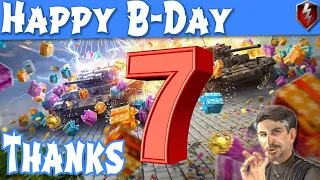 WOT Blitz Gave me Presents on their Birthday | Littlefinger on World of Tanks Blitz