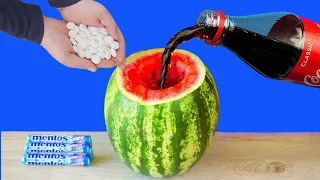 3 SIMPLE LIFE HACKS WITH WATERMELON