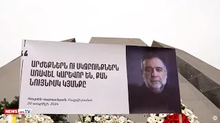 Ցեղասպանությունը շարունակվում է, ապացույցը Բաքվում գտնվող հայ գերիներն են. Ռուբեն Վարդանյանի ընկեր