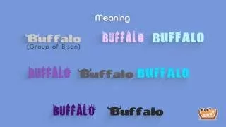 The "Buffalo Buffalo" Sentence is Correct: Explained