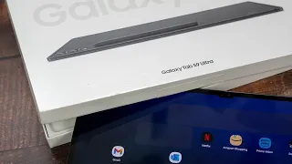 Samsung Galaxy Tab S9 Ultra Unboxing 🤔Ein Großer Fehler!