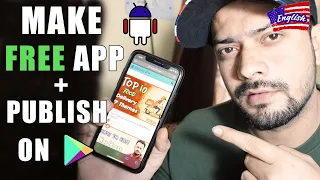 How to Make a Free Android app - Publish in play store - Step by Step