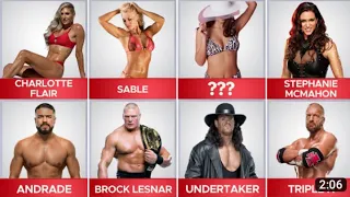 WWE Couples Who Are Married In Real Life 2023 || #wrestleInfo || #wrestlingPub