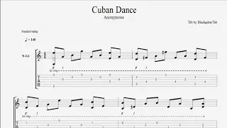 Classical Guitar Songs: Cuban Dance (Anon)