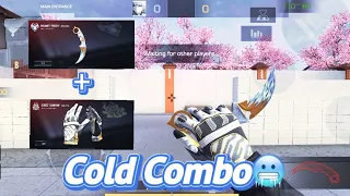 Knife Karambit "Frozen" + Gloves "Champion" Cold Combo🥶 Animation | STANDOFF2 - W1NT3Rrr❄️