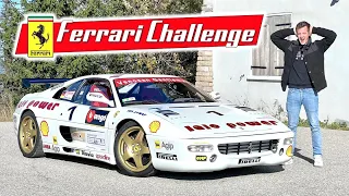 CRAZY 😍 DRIVING A RACING CAR... ON THE OPEN ROAD! Ferrari F355 Challenge