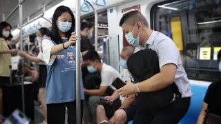 Pregnant Woman Can't Find a Seat on the Subway | Social Experiment