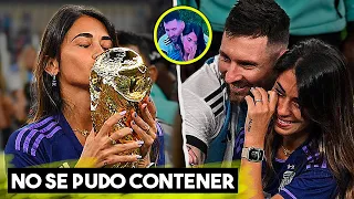 Esposa de Leo Messi Rompe En Llanto. La Emotiva Reacción DE Antonella Roccuzzo que Conmueve a TODOS.