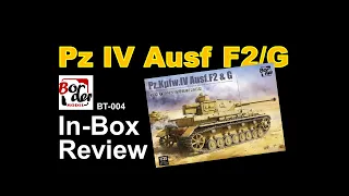 Border Panzer IV Ausf. F2 / G In-Box Review BT-004