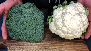 A friend from Spain taught me how to make broccoli and cauliflower so delicious!