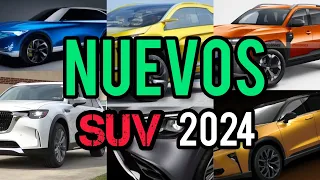 Nuevos Estrenos de SUVs 2024 😯🤩 Los Suv más interesantes que llegarán en el 2024, los más esperados