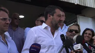 Salvini a Palermo: "Chiuderò in Sicilia la campagna elettorale"