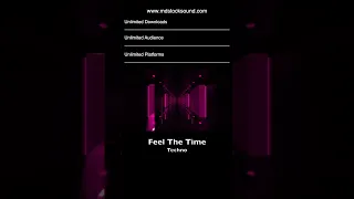 Techno Background Music | Feel The Time | MDStockSound #shorts