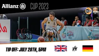 AllianzCup - Wheelchair Basketball Tournament: Great Britain vs. Germany