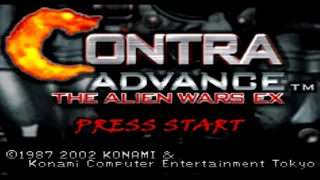 Contra Advance - The Alien Wars EX  - Longplay - GBA