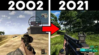 EVOLUÇÃO INCRÍVEL DO BATTLEFIELD