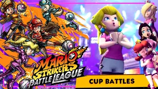 Peach, Pauline, Daisy, Rosalina Gameplay | Galactic Mode | Cannon Cup | Mario Strikers Battle League