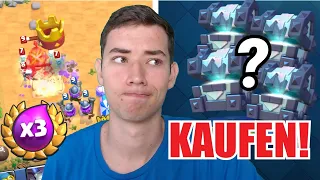 😅💰JEDER TURM = LEGENDÄRE KÖNIGSTRUHE | 3x Elixier Challenge | Clash Royale deutsch