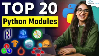 Top 20 Useful Python Modules & Libraries in 15 Minutes | Learn Python for Beginners
