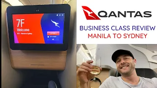 Qantas Business Class Review - A330 Flight Experience from Manila to Sydney