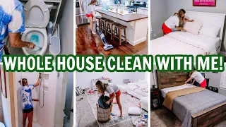 MASSIVE WHOLE HOUSE CLEAN WITH ME! | EXTREME DEEP CLEANING MOTIVATION! | Amy Darley