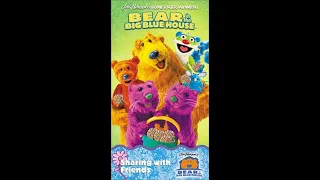 Opening To Bear in the Big Blue House: Sharing with Friends 2001 VHS