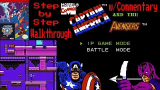 Captain America and the Avengers [NES] Walkthrough