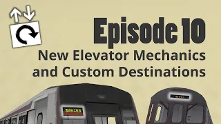 New Elevator Mechanics and Custom Destinations - Minecraft Transit Railway Tutorials Episode 10