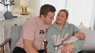 MEET OUR NEWBORN + NAME REVEAL! | James and Carys