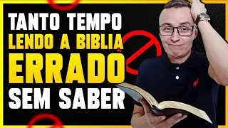 ⚠️ OS 5 MAIORES ERROS que muitos cometem ao ler a Bíblia (Evite o 5° a todo custo) | Thalles Villas