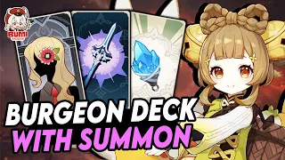 It's Burgeon/Burning/Vape Deck with Summon! | Genshin TCG