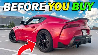 Before You Buy Tires for Your Supra Watch This!