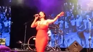 Sofi Marinova at Israel's Eurovision party at Euroclub
