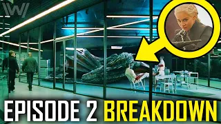 WESTWORLD Season 3 Episode 2 Breakdown & Ending Explained | Jurassic Park & Game Of Thrones Eggs