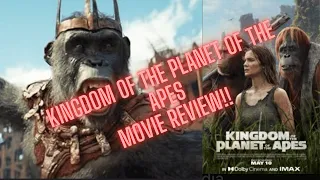 Kingdom of the Planet of the Apes - Movie Review!!