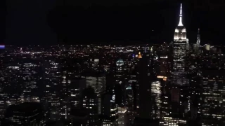Нью Йорк 2016 New York 2016 Ночной Нью-Йорк с высоты небоскрёба !!!