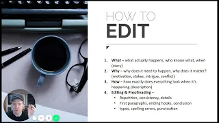 How to Edit your Rough Draft | Writing Revision Tactics | Derek Murphy