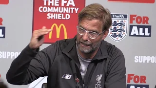 Jurgen Klopp Post Match Press Conference: Liverpool 1 - 1 Manchester City | Community Shield