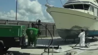 Titan Dustless Blasting Marine Antifouling Paint Removal