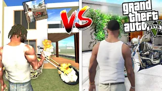 GTA 5 vs Indian Bikes Driving 3D | Zaib