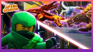 Dragons VS the Photac Beasts! 🐉 LEGO Ninjago: Dragons Rising | Netflix After School