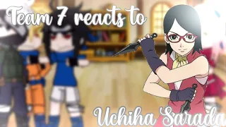 Time 7 reage a Uchiha Sarada (🇧🇷🇺🇸🇪🇦)