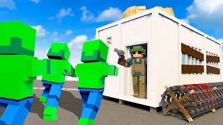 New ZOMBIES Raid My Custom Tiny House - Teardown Mods Gameplay