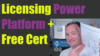 Free Certification + Power Platform Licensing Explained