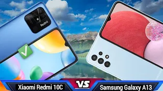 Xiaomi Redmi 10C vs Samsung Galaxy A13 #xiaomiredmi10c #samsunggalaxya13