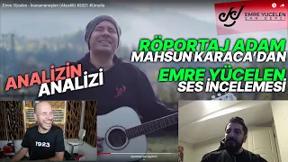 Mahsun Karaca (Emre Yücelen Ses İncelemesi) Analizinin Ses Analizi