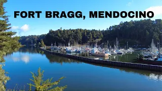 [4K] Exploring FORT BRAGG, MENDOCINO COUNTY, California